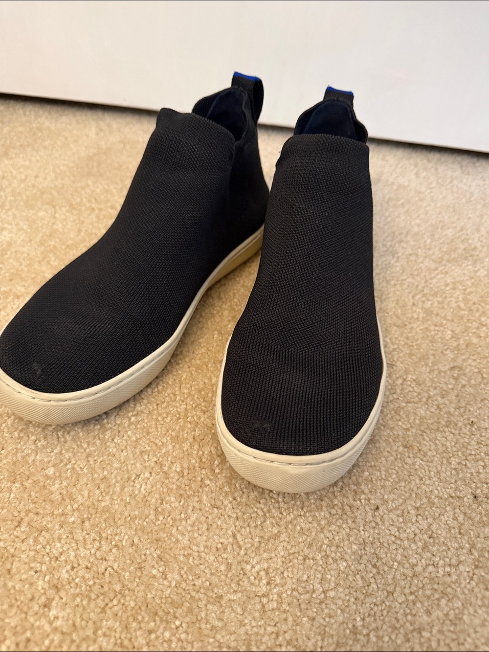 Rothy's Chelsea Black Slip-On